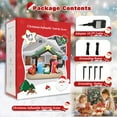 thumbnail image 4 of 6FT Christmas Inflatable Nativity Scene with Baby Jesus, Parents, Donkey, Sheep, Star, Blow Up Manger Set Indoor & Outdoor Decorations, Built-in LED Lights for Garden, Lawn, Yard, Christmas Parties, 4 of 5