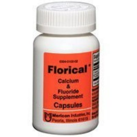Florical supplément de calcium et 500 ch Fluoride capsules