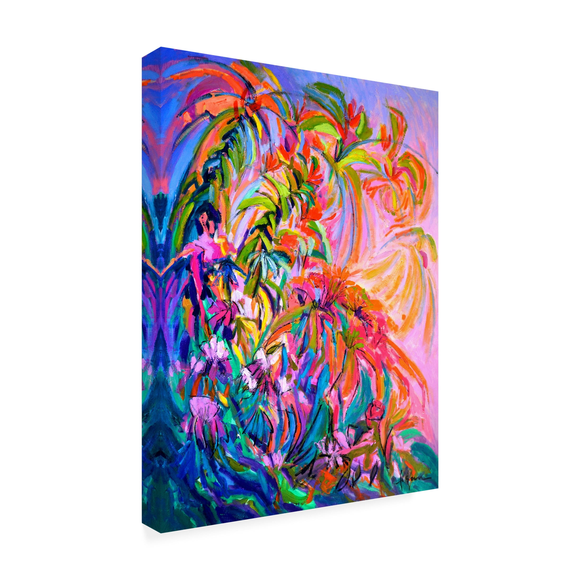 Canvas Wall Art - Dorothy Fagan 'Unfettereddesires' Wall Art for Living Room, Bedroom, or Office D?cor by Trademark Fine Art - 24 x 32 Inches