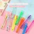 thumbnail image 2 of BAELLERT 10Pcs 50ml Bubble Blowers Mini Hand-Held Long-lasting Entertainment Test Tube Bubble Wands Kindergarten Toys, 2 of 7