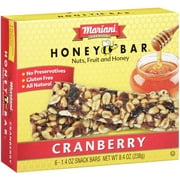 Mariani Cranberry Honey Bar, 1.4 Oz., 6 Count