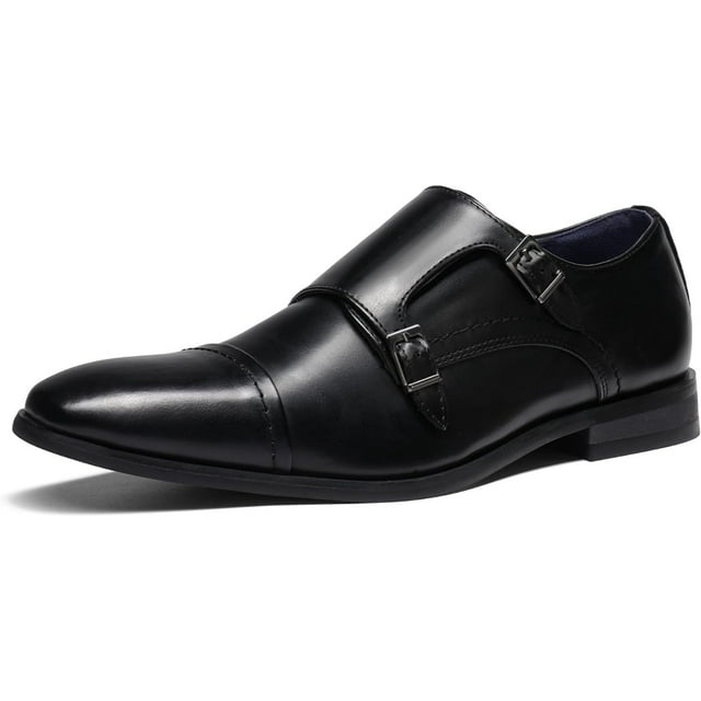 Zapatos De Vestir BMNY para Hombre Con Hebilla Negro Talla 26