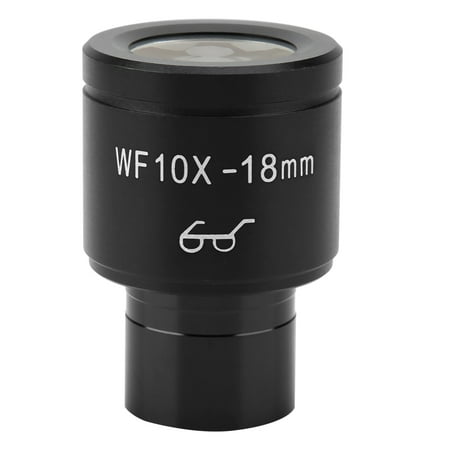 

Agatige WF10X/18mm Biological Microscope Wide Angle Hight Eyepiont Eyepiece Lens Eyepiece Microscope Eyepiece Lens