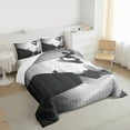thumbnail image 3 of Feelyou Boys Skateboard Lover Queen Comforter Set for Kids, Street Sport Player Bedding Sets, Modern Outdoor Game Bedding Comforter Set, Ultra Soft Home Decor, 3-Piece, 3 of 8