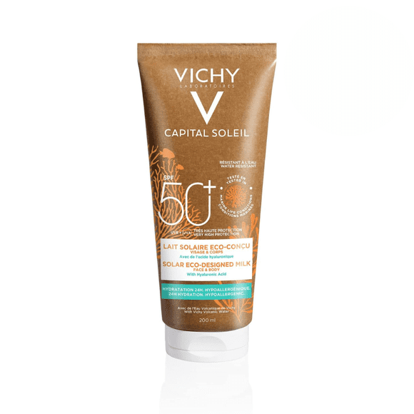 Protector Solar Vichy Biodegradable Facial y Corporal FPS50+ 200 ml