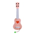 thumbnail image 2 of Juguete profesion para guitarra de ukelele, juguete de aprendizaje educativo clásico de , instrumento musical, guitarra pequeña para Rosado Macarena ukelele para niños, 2 of 8