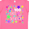 thumbnail image 4 of Inktastic 100 Days of School Pastel Stars Boys or Girls Toddler T-Shirt, 4 of 5