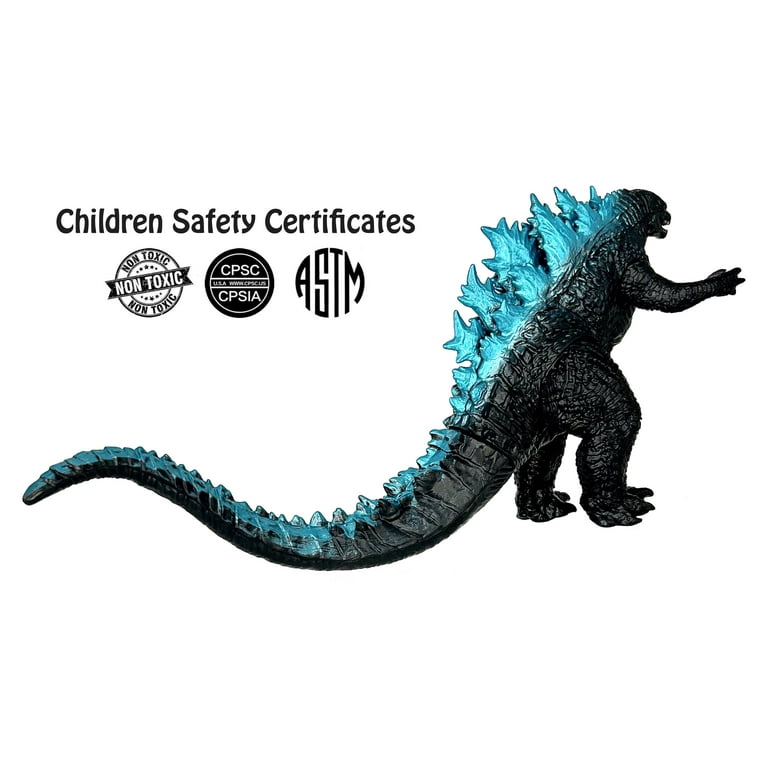 Set of 2 Godzilla Earth MechaGodzilla Figures King of The Monsters, 2021  Movable Joints Action Movie Series Soft Vinyl, Travel Bag
