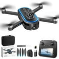 thumbnail image 3 of 1080P Camera Drone with Brushless Motor, 4.9'' Screen Remote, Under 250g No Registration, 360° Obstacle Avoidance, Altitude Hold, Gesture Control, Carrying Case for Kids Adults, 3 of 9