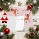 thumbnail image 5 of Tarjetas de Felicitación Navideñas de Invierno de 10 X 18 Cm | Tarjetas Navideñas de Muñeco de Nieve para Niños, Familia y Amigos | Tarjetas Navideñas de Papel Multicolor con Sobres | Deseos Festivos, 5 of 6