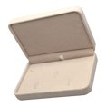 thumbnail image 4 of Caja de visualización del collar de terciopelo Sunnimix beige, 4 of 5