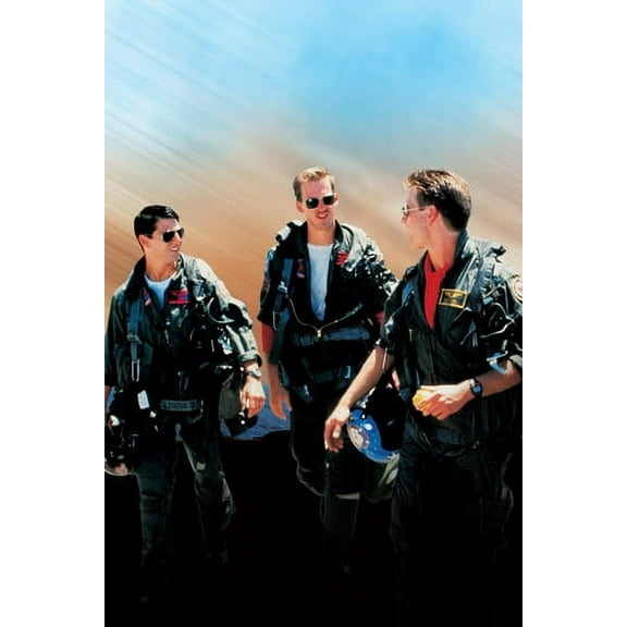 Top Gun Tom Cruise Val Kilmer Anthony Edwards 24X36 Poster