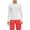 White, variant on Otqutp Boys Compression Shirt Kids Long Sleeve Athletic Undershirt Youth Quick Dry Base Layer Tops Summer Autumn Training Clothes