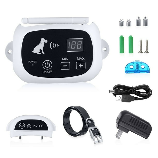 Wireless Electric Dog Fence Pet Containment System Shock Collars For 1