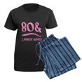 thumbnail image 5 of CafePress - 80Th Birthday Humor Women's Dark Pajamas - Women's Short Sleeve Print T-Shirt and Pants Dark Cotton Pajama Set, 5 of 7