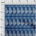 thumbnail image 1 of oneOone Organic Cotton Voile Fabric Floral & Bird Block Printed Craft Fabric BTY 42 Inch Wide, 1 of 4