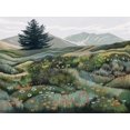 thumbnail image 2 of Urban Road 24x19 Gold Ornate Wood Framed with Double Matting Museum Art Print Titled - Mountain of Hope, 2 of 4