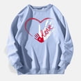 thumbnail image 2 of Long Sleeve Tops Tunic Sweatshirts Comfy Retro Tops Daily Tops Women Graphic Sweatshirts O Neck Loose Pullover, 2 of 4