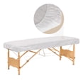 thumbnail image 1 of Sábanas de Mesa de Masaje Tvvcalk Blanco No Tejido Resistentes y Transpirables, 1 of 8