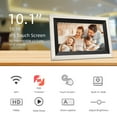 JEEMAK 10.1 Inch Smart Digital Picture Frame, WiFi Digital Photo Frame