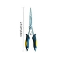 thumbnail image 3 of BE-TOOL Stainless Steel Fishing Plier Fish Holder with a Locking Clasp Design Ergonomic Handle Fishing Tool Portable, 3 of 8