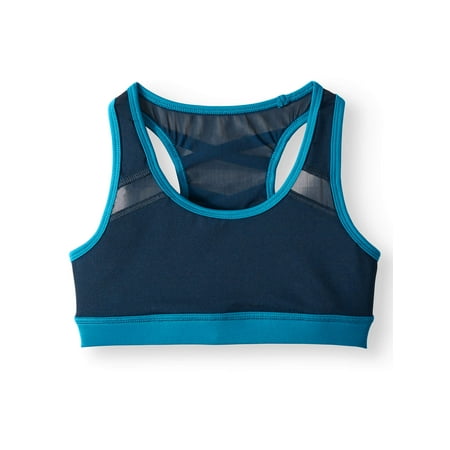 Avia Criss-Cross Back Active Sports Bra (Little Girls and Big (Best Bras For 14 Year Olds)