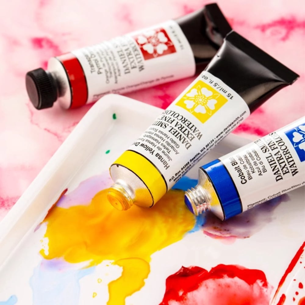 Daniel Smith Extra Fine Watercolor 15ml Paint Tube,Professional Art Supplies for Adults, Artists & Hobby,600019