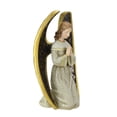 thumbnail image 2 of Roman 8" Gold and Gray Praying Angel with Mosaic Wings Tabletop Christmas Figure, 2 of 2