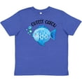 thumbnail image 3 of Inktastic Cutest Catch Cute Blue Fish Youth T-Shirt, 3 of 5