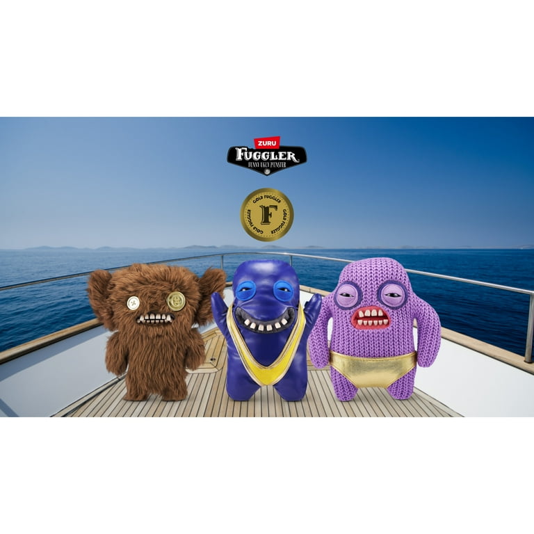 Fuggler Gold Fuggs 9 inch Plush Collectible Toy, Funny Ugly