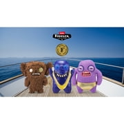 Fuggler Gold Fuggs 9 inch (Mr Needles), Funny Ugly Monster Soft Plush Collectible Toy by ZURU