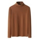 thumbnail image 2 of pstuiky camisas de manga larga para hombre, Suéter de punto cálido de color sólido de moda informal para hombre, manga larga, top redondo top de hombre l, 2 of 5