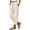ZA-Beige-pants for women, variant on Women's Linen Pants Straight Leg Cropped Pant for Beach Breathable Drawstring Elastic Waist Bohemian Trousers with Side Snap Button