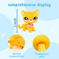 thumbnail image 3 of Minilps Pet Toy Short Hair Cat #2433 with Plastic Collar Accessories,Collectible Mini Toy Figurines, 3 of 8