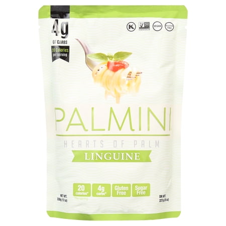 Palmini Hearts of Palm-Linguine Pasta, 12 oz, Shelf-Stable, One Pouch