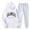 White, variant on Women'S Sweatsuits Two Piece Hoodie Long Sleeve Pullover and Baggy Sweatpants Lounge Sets Cute Womens Fall Fashion Clothing
