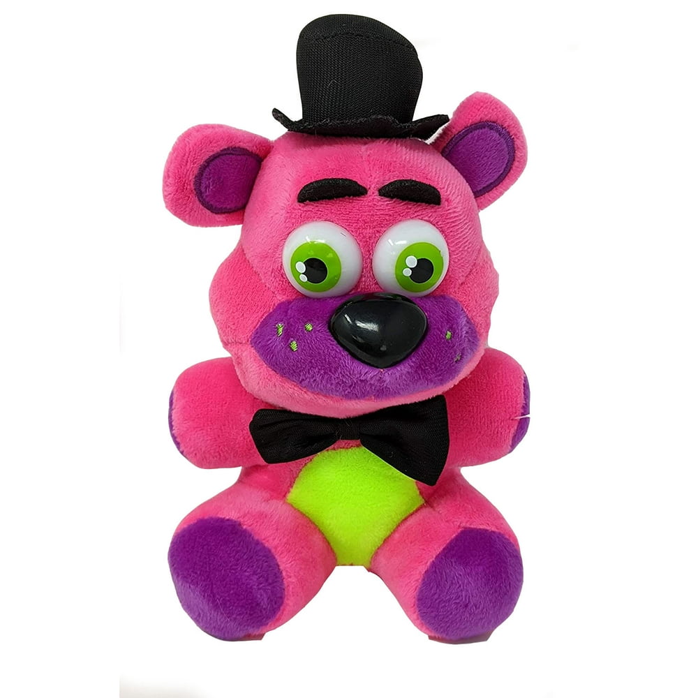 Five Nights at Freddy FNAF 10 Inch Neon Pink Freddy Stuffed Plush Toy ...