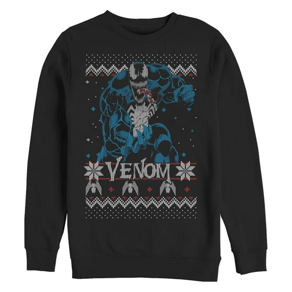 Men's Marvel: Venom Ugly Christmas Pose  Sweatshirt
