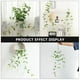 thumbnail image 4 of 1 UNID planta artificial decorativa con alambres de hierro Clematis Fake Clematis hoja vid para el hogar, 4 of 7