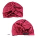 thumbnail image 5 of Gorro de dormir de doble capa de seda artificial ajustable popular, gorro de ducha con giro cruzado, gorro de maquillaje de belleza, 5 of 5