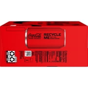 Coca-Cola Zero Sugar Soda Pop Cans, 12 fl oz, 24 Pack