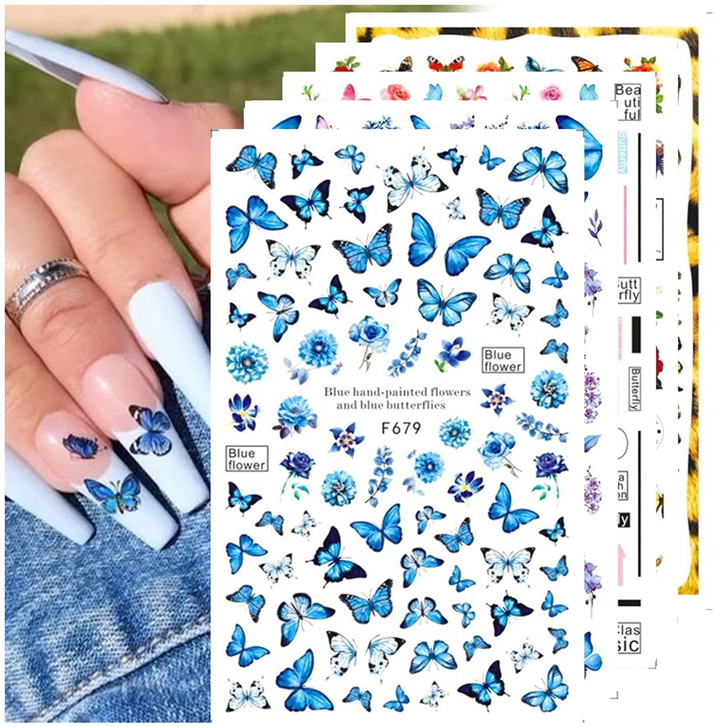 Basic Colors 10 Press on Nails Choose From 66 Colors Any - Etsy | Press on  nails, Girls nail designs, Simple acrylic nails