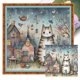 thumbnail image 1 of Kit Punto Cruz Con Gato Hilo Algodón Ecológico Bordado 11CT 40x40cm, 1 of 9