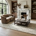 thumbnail image 3 of Rug Branch Casa Abstract Indoor Area Rug, Beige Cream, Modern - Living Room, Bedroom, Dining Room, and Kitchen, 3 of 7