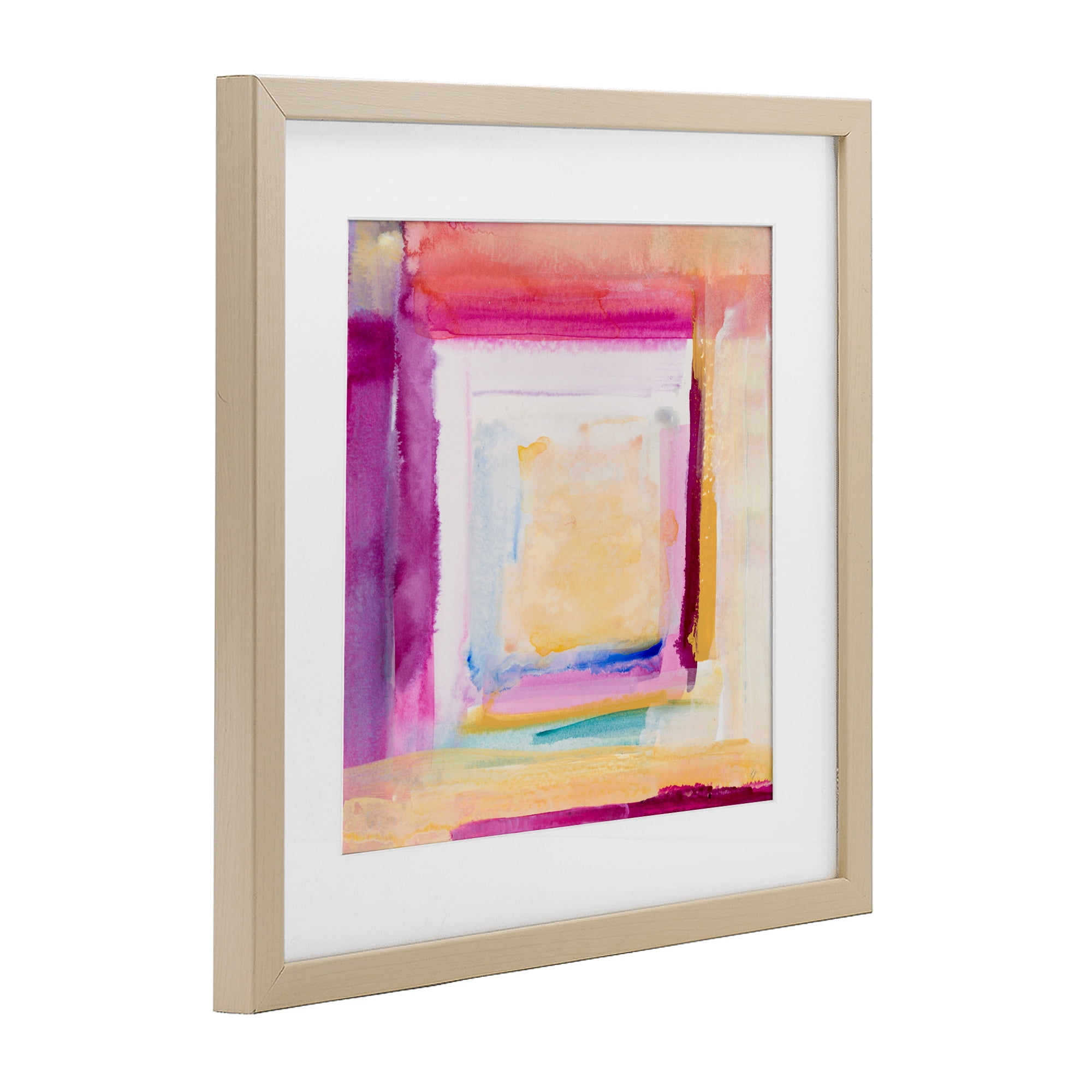 Stupell Industries Vibrant Layers New Day Birch Framed Print Under Glass, design by Lanie Loreth