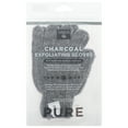 thumbnail image 2 of Earth Therapeutics Purifying Exfoliating Gloves - Charcoal - 1 Count, 2 of 3