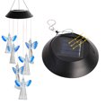 thumbnail image 2 of LED Solar Angel Wind Chime Lamp Home Garden Chandelier Decoration, 2 of 8