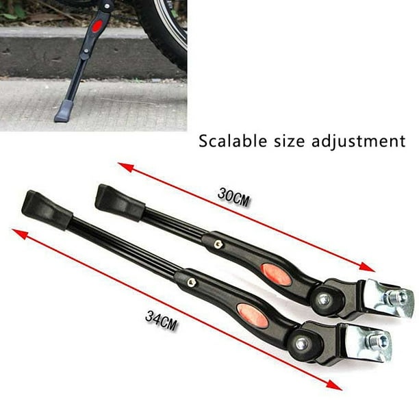 Bicycle Kickstand Adjustable Aluminum Alloy MTB Bike Kick Stand Holder