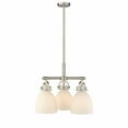 thumbnail image 4 of Innovations Lighting - Newton Bell - 3 Light Stem Hung Pendant In Industrial, 4 of 4
