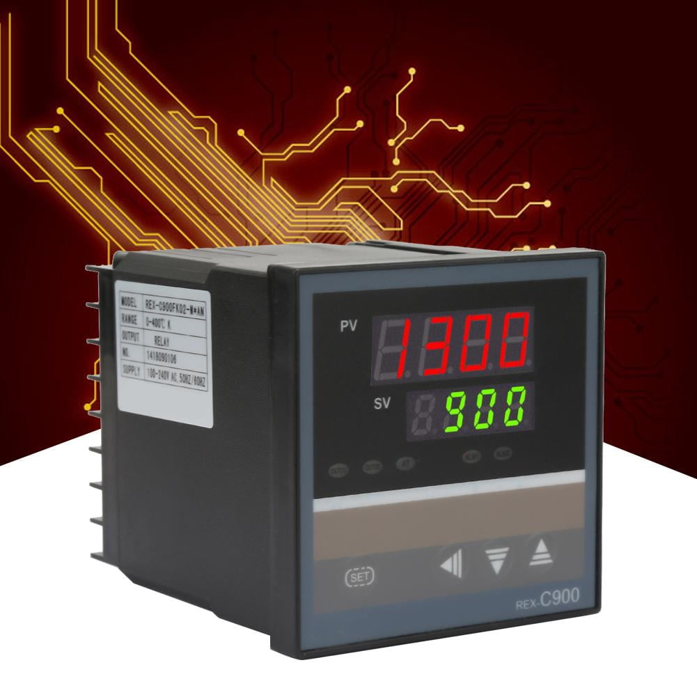 Details about   AC 100V-240V Digital Temperature Controller Thermostat Control REX-C900 NEW !